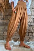 Sundaze Cheesecloth Bloomer Pant Hazelnut